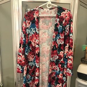 NWT Lularoe Sarah Size Large Liverpool floral